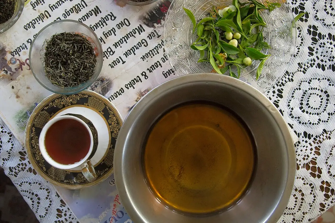 Black Tea backdrop