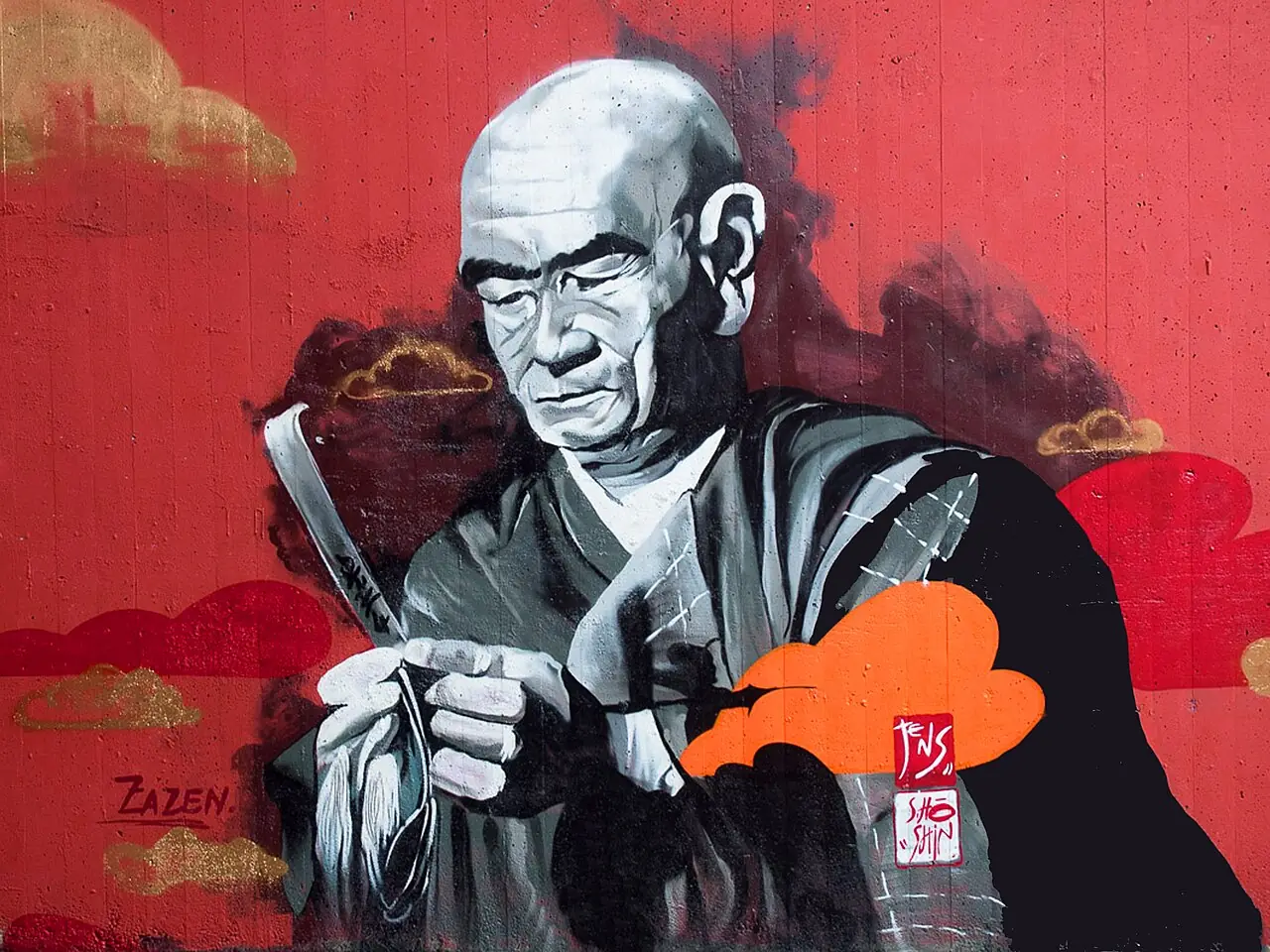 Meditation backdrop
