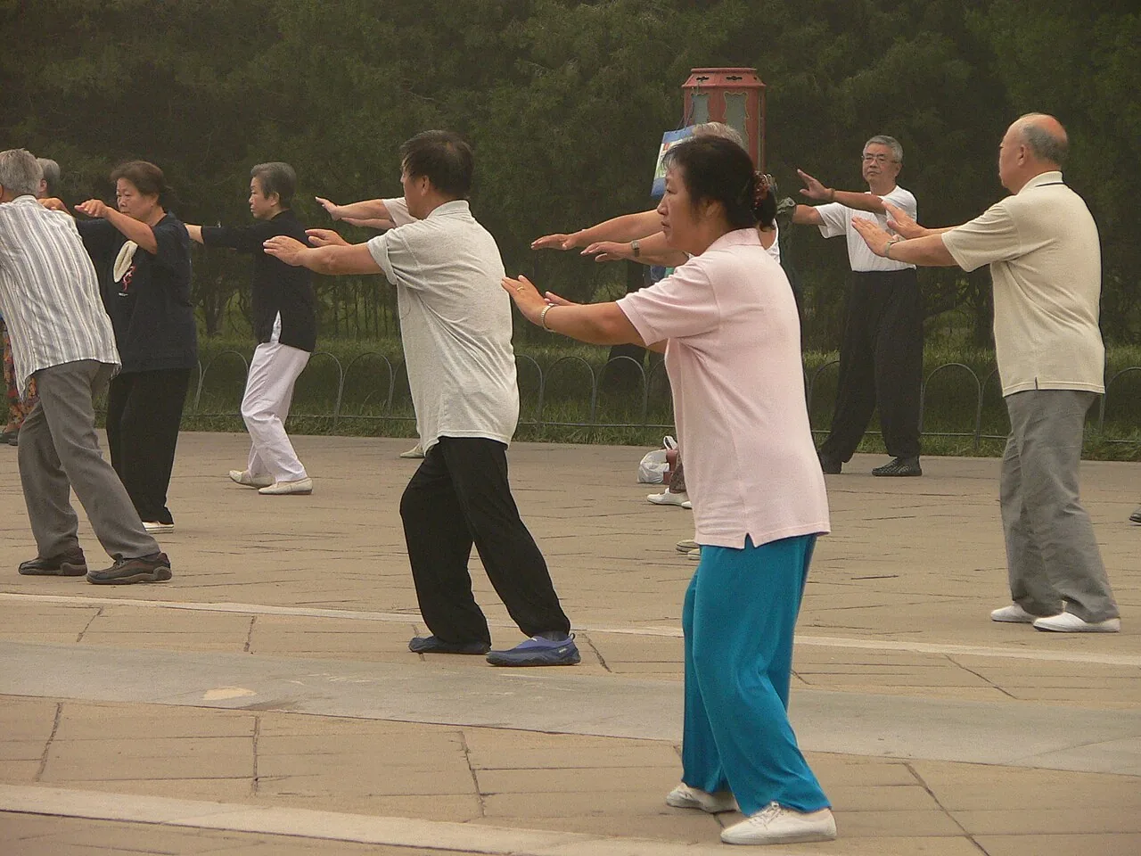 Tai Chi backdrop